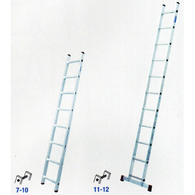 Aluminijumske merdevine KRAUSE CORDA, jednodelne, prislone